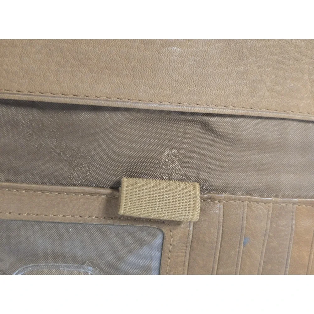 Fossil Small Brown Distressed Leather Wallet